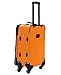 Rockland Pasadena Softside Spinner Wheel Luggage, Orange, Carry-On 19-Inch