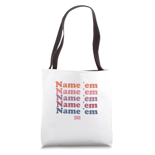 The Real Housewives of Beverly Hills Name Em Repeat Tote Bag