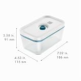 ZWILLING Fresh & Save Pudełko próżniowe, pudełko do przechowywania, wielkość M, szkło, La Mer