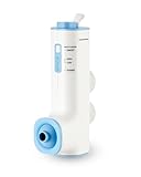 KokoSelene Rechargeable Bath Jets for Tub, Portable Jet Spa for Bathtub, Creates Soothing Bubbles and Massage for Relaxing Daily Use at Home (White-Blue)