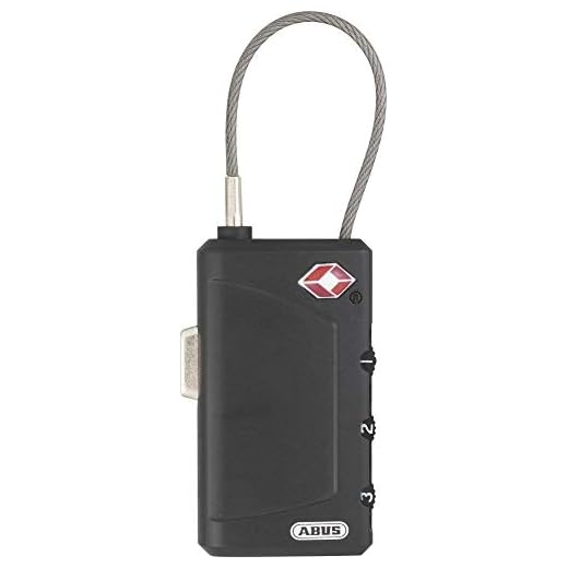 Abus Cadeado AB148TSA/30 B, preto, 30 mm