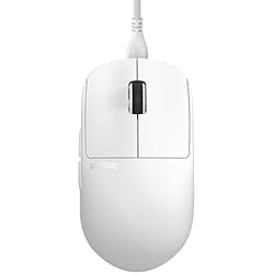 Pulsar Gaming Gears X2H Wired Gaming Mouse, Medium, White | Ultra Lightweight 1.8 oz (51g), Symmetrical, Optical Switch, 26000 DPI, Motion Sync, PAW3395 Sensor