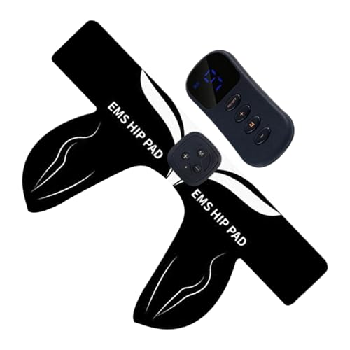 Escultor de glúteos - Máquina de tonificación de caderas con 6 modos y 18 niveles, tonificador muscular electrónico - para entrenamiento en el hogar Gimnasio Pilates Yoga Oficina Viaje Camping