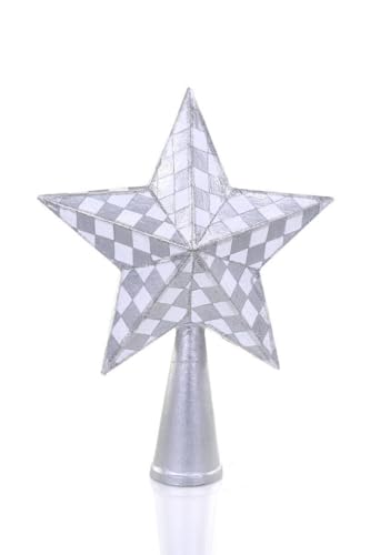Cody Foster Checkered Star Large Silver 11