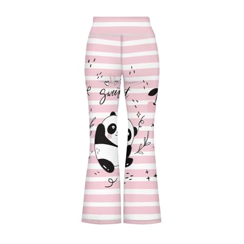 Hawapod Bell Bottom Leggings for Girls Butt Lift Tummy Control Flare Pants Casual Daily Activewear2