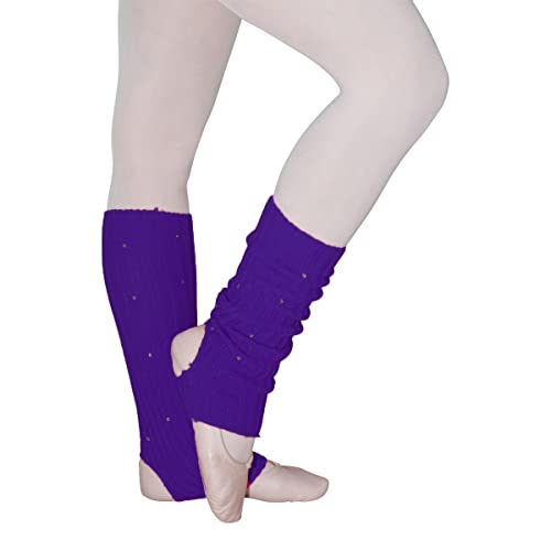 Leg-Warmers Intermezzo 2012 Prebril color púrpura y talla única para mujer