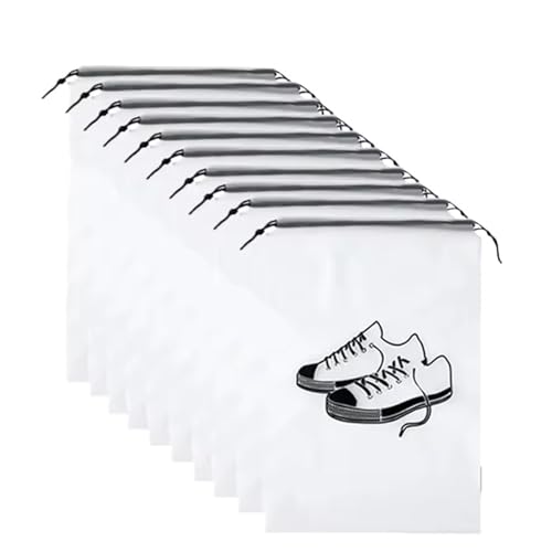 10/5Pcs Portable Shoes Storage Bag Dust-proof Drawstring Pouch Travel Packing Shoes Organizer Household water resistant Shoes Co