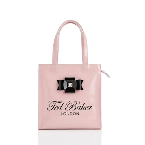 Image of SEA MOUNT Ted Baker London Multipurpose Tote Bag with Signature Bow Detail Spacious Travel Carryall, Everyday Shopping Organiser, Durable Shoulder Handbag for Work, Office, Travel & Daily Essentials