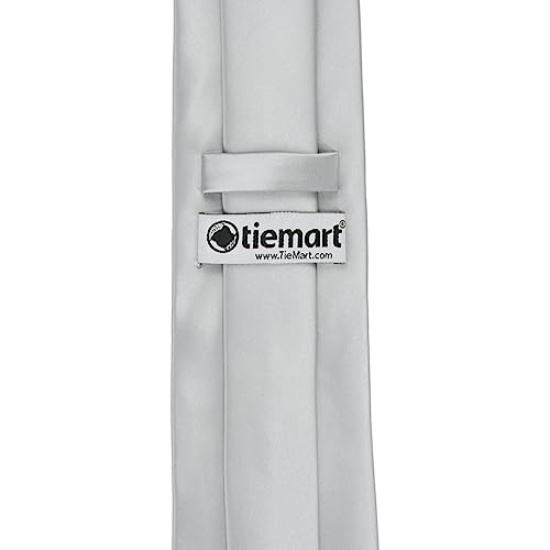 Image of tiemart Premium Solid Color Necktie