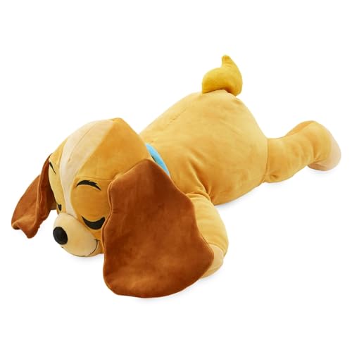 Disney Store Official Cuddleez Plush - Lady - Big Plush - Super Soft & Huggable Toy for Fans & Kids of All Ages - Perfect Collectible Gift, Plushy