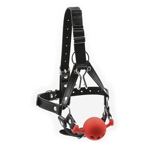 BFLaiCai Bondage Con Bavaglio In Silicone Morbido Gancio Per Il Naso SM A Plug Confinamento Palla Per La Bocca Fetish Per BDSM Estremo