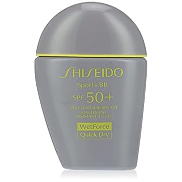 Protetor Solar Shiseido BB For Sports FPS 50 Medium 30ml