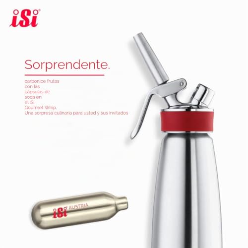 Miniatura 4 de Isi Soda Chargers Capsules For Soda Bottles. 10 Pcs In A Pack. By Isi