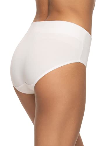 Image of Felina Pima Cotton Hipster - Seamless Cotton Underwear for Women - Soft and Breathable Womens Underwear (Italian Garden, X-Large)