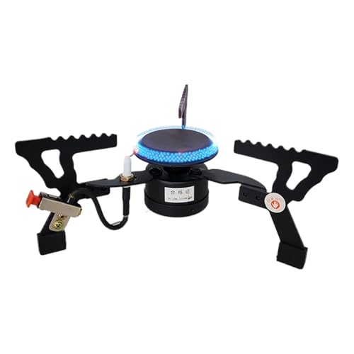Hornillo de camping portátil, plegable y resistente al , con diseño a prueba de , para senderismo, montañismo, picnic, cocina al aire libre