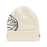 [ニューエラ] ニット帽 ドラえもん コラボ オフホワイト FREE BC KNIT DORAEMON BIG FACE OWHI