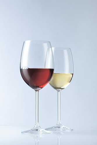 Foto von Leonardo Daily Rotwein-Glas 6er Set, Rotwein-Kelch mit Stiel, spülmaschinenfeste Wein-Gläser, Höhe 22,6 cm, 460 ml, 063316