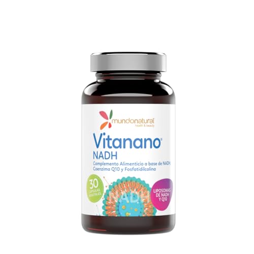 Vitanano NADH liposomado 30 cápsulas. Mundonatural