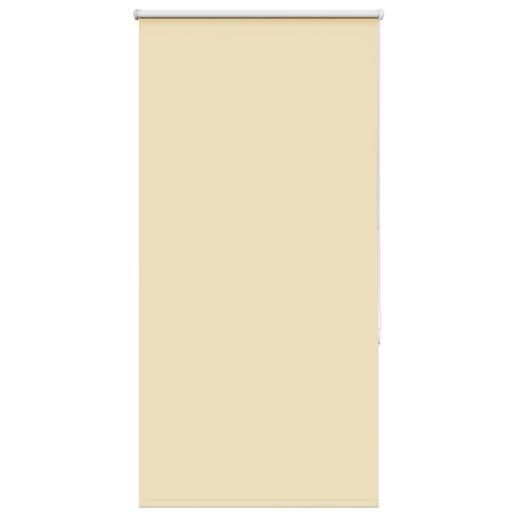 vidaXL Roller Blind Blackout Beige 70x130 cm Fabric Width 65.7 cm Polyester