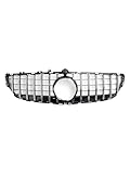 Topteng Front Bumper Grille Grill A2186200291, A2186200600 for Benz CLS-Class W218 C218 X218 CLS300 CLS320 CLS350 CLS220 CLS250 CLS400 CLS500 2014-2018