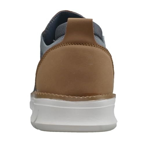 Image of Men Shoes Mesh Shoes for Men Breathable Knit Shoes Fashion Casual Business Walking Mens Dress Shoes Grey 11