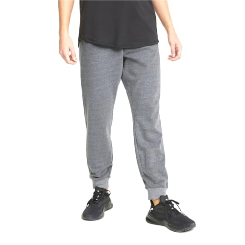 PUMA Mens French Terry Joggers Casual - Grey