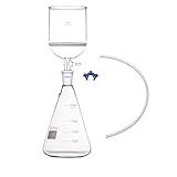 Deschem 2000ml,24/40,Glass Suction Filtration Kit,500ml Buchner Funnel & 2L Erlenmeyer Flask
