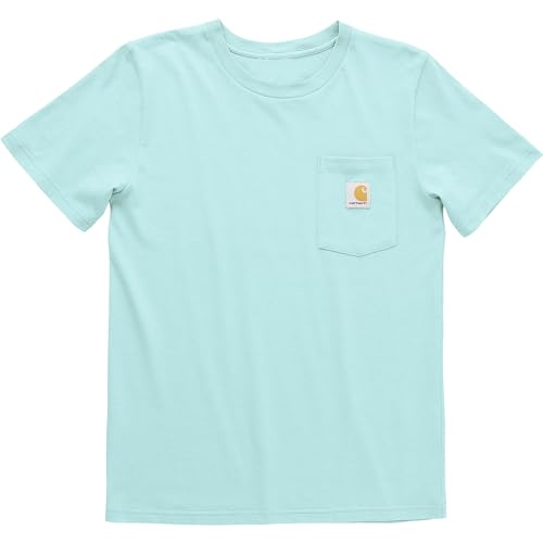 Image of Carhartt Unisex Kid's Short Sleeve Pocket T Tee Shirt