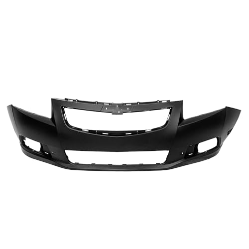 FitParts Compatible with Front Bumper Cover Fascia 2011-2014 Chevrolet Cruze Eco LS LT LTZ Sedan 11-14. New Primed Without Sensor Holes, With Fog Light Holes. GM1000925 95217521