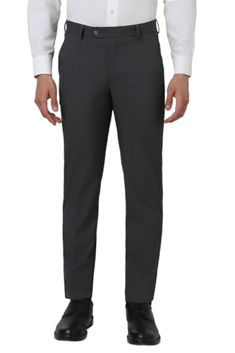 Image of Peter England Men Regular Fit Pants