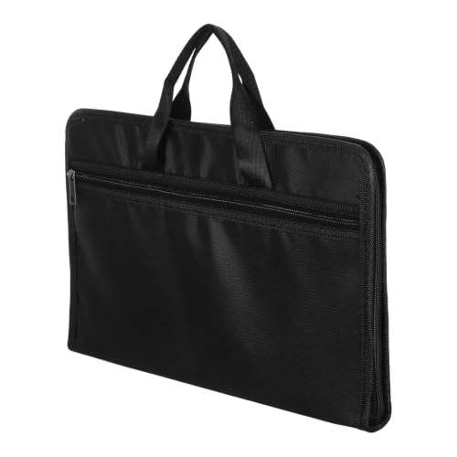 Bolsa organizadora de archivos resistente al calor con tres capas de tela de silicona
