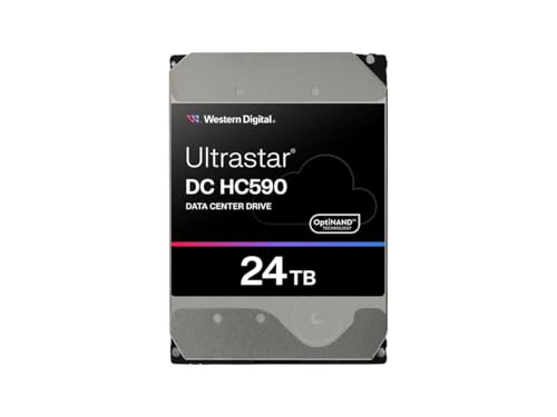 WD Ultrastar DC HC590 0F59373 Disque dur Centre de données 24 To interne 3.5 SAS 12Gb/ 7200 toursmin mémoire tampon : 512 Mo - vue 2