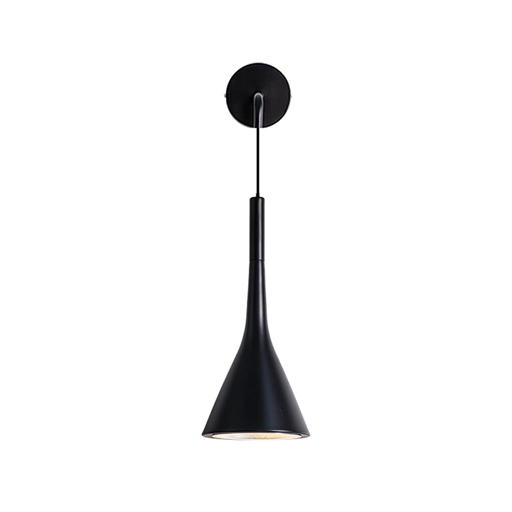 SXECAEPS Wall Lamps Sconces Light Indoor Led 8w Black Metal 3000k Warm White Modern Creative Decorative Sconce for Living Room Bedroom Hallway Corridor(Grey Wolf)