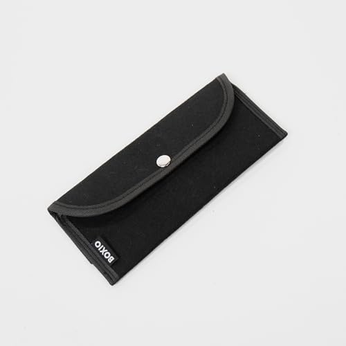 BOXIO - Eatbag: Bestecktasche für Campingbesteck & Steakmesser – Robustes Etui als Besteckkasten, Besteckkorb & Aufbewahrungstasche für 4 Personen...