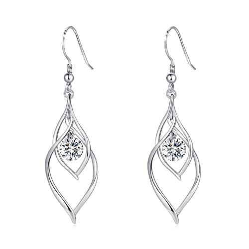 💗💗Design Unico💗💗Ognuno ha la propria pietra portafortuna. Questo è un semplice ed elegante orecchini pietra di nascita di aprile. Moissanite è pura e impeccabile, che significa 