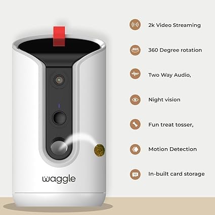 WaggleCam-2K-360-Dog-Camera-with-Treat-Dispenser-Privacy-Enabled-Built-in-Storage-Free-Video-Streaming-for-Pets-Motion-Alerts-Night-Vision-2-Way-Audio WaggleCam 2K 360 Dog Camera with Treat Dispenser Privacy Enabled Built in Storage Free Video Streaming for Pets Motion Alerts Night Vision 2 Way Audio