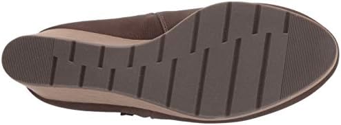 Dr. Scholl's Shoes Women's Whats UP Ankle Boot, Chocolate Brown Smooth, 11 M US | Image 3