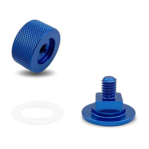Image of Welding Hood Fasteners Upgraded Version Pipeliner Helmet Accessories Headgear Replacement Parts 1 Pair (Blue)