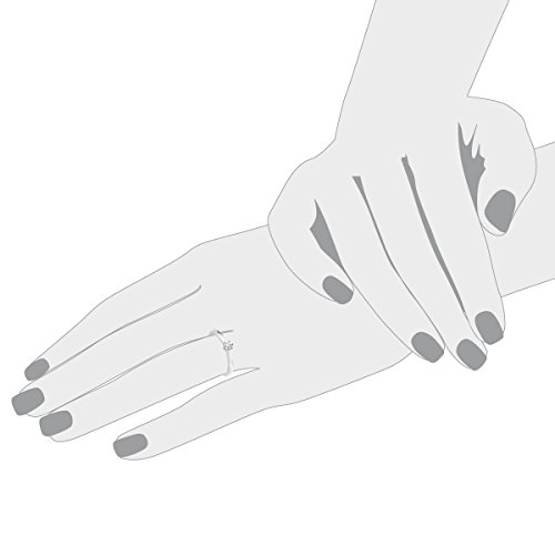 Diamond Line - Anello da donna con diamante, oro