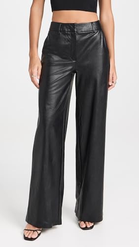 commando Women's Faux Leather Wide Leg Trousers2