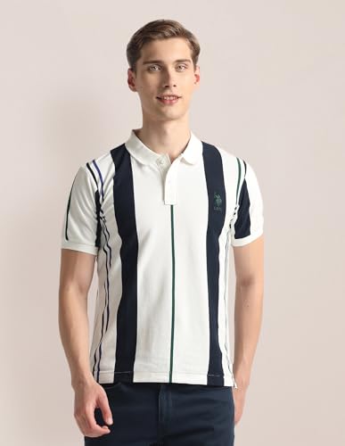 Image of U.S. Polo ASSN. Men's Cotton Slim Fit Shirt