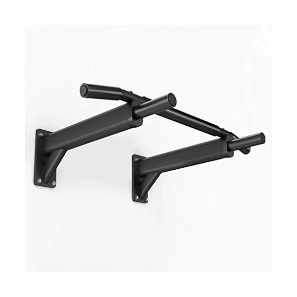 Strength Training Equipment Wall Mount Chin Up Bar Multi Grip Pull-Up Bar with Hangers for Punching Bags Power Ropes for…
