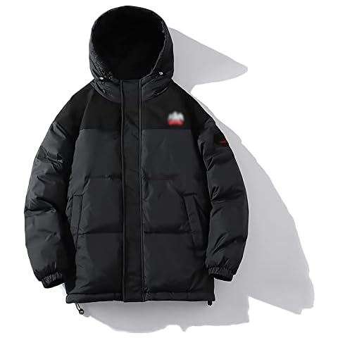 Maao men's short Down jacket Winter Coat Thicken Hooded Jacket Outdoor Sport Outwear Cover