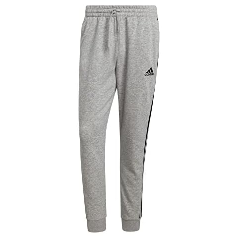 adidas Herren Jogginghosen, Medium Grey Heather/Black Cover