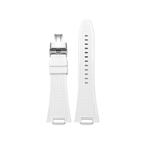 Bracelet de montre en caoutchouc fluoré pour hommes Tissot PRX T137