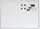 Nobo Kleines Magnetisches Whiteboard mit Aluminiumrahmen, Trocken Abwischbar, Wandmontage, Zuhause/Büro, Inklusive Whiteboard-Marker, Magnete, Montagepads & Tafelwischer, 585 x 430 mm, Weiß, 1903777