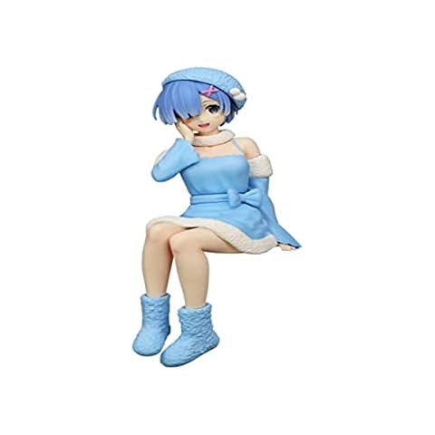 Furyu USA (AMU-SHP0408) Re:Zero Rem Snow Princess Noodle Stopper Figure, 6" Cover