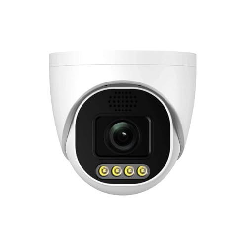 SDTNOVA 8MP IP PoE Metal Dome Camera 98ft IR Color