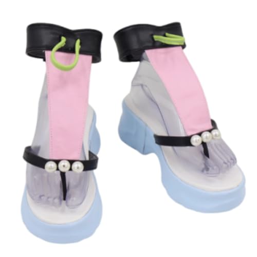 [YXIDLMCOS] AXE^CtB[h [X][[ Alice Thymefield Zenless Zone Zero RXvC  u[c VW Cosplay Shoes Boots W5073 (25.5CM)