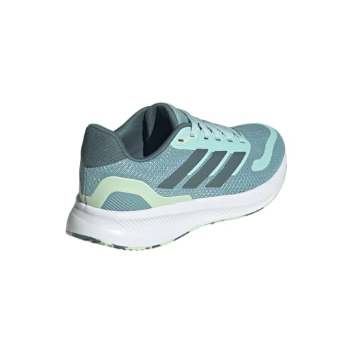 adidas Unisex-Kids Run Falcon 5, Mint Ton/Preloved Teal/Semi Green Spark, 6